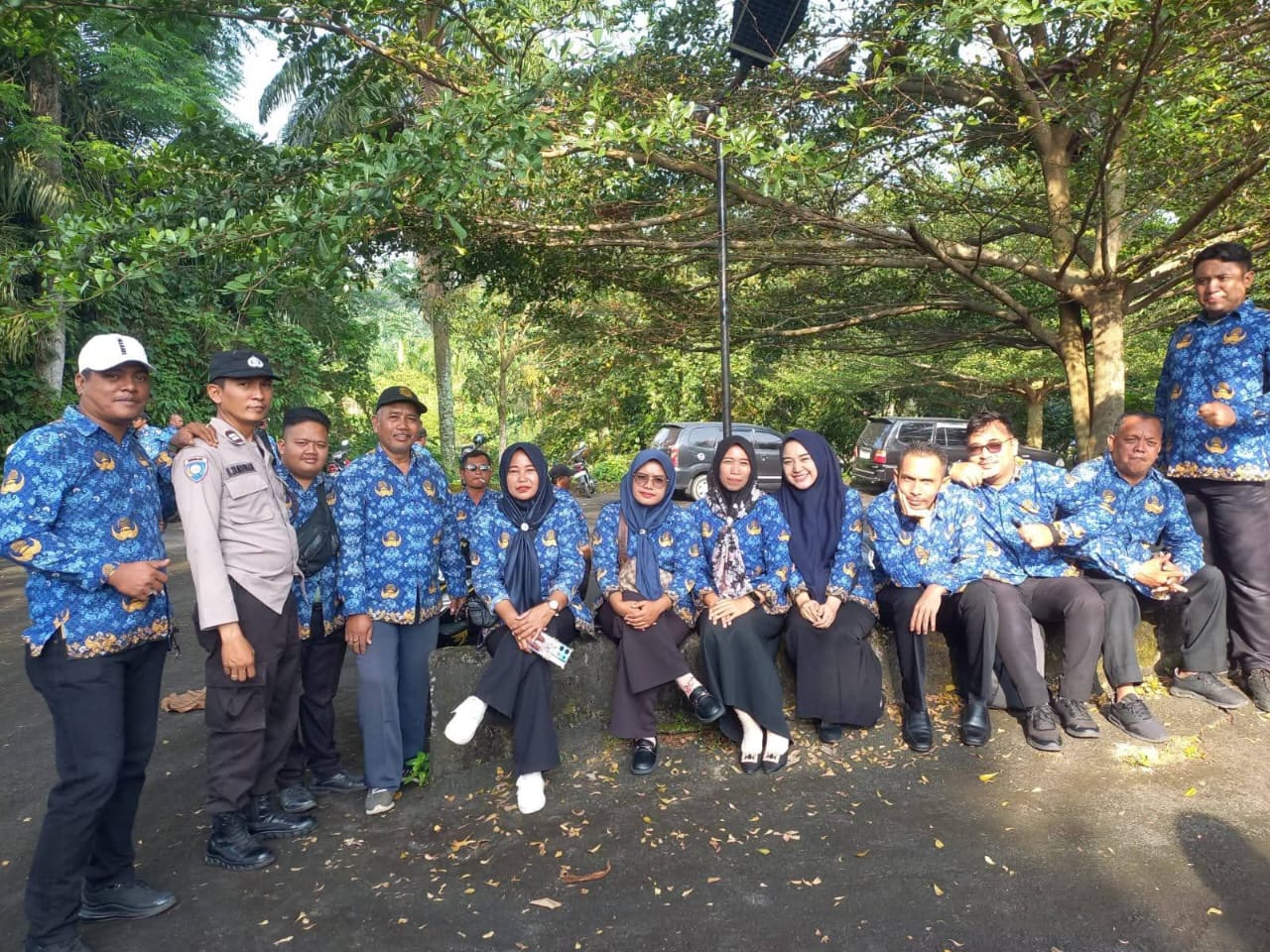 Apel Kesadaran Nasional di Desa Lantasan Lama Bersama Vikara Jaka Satya