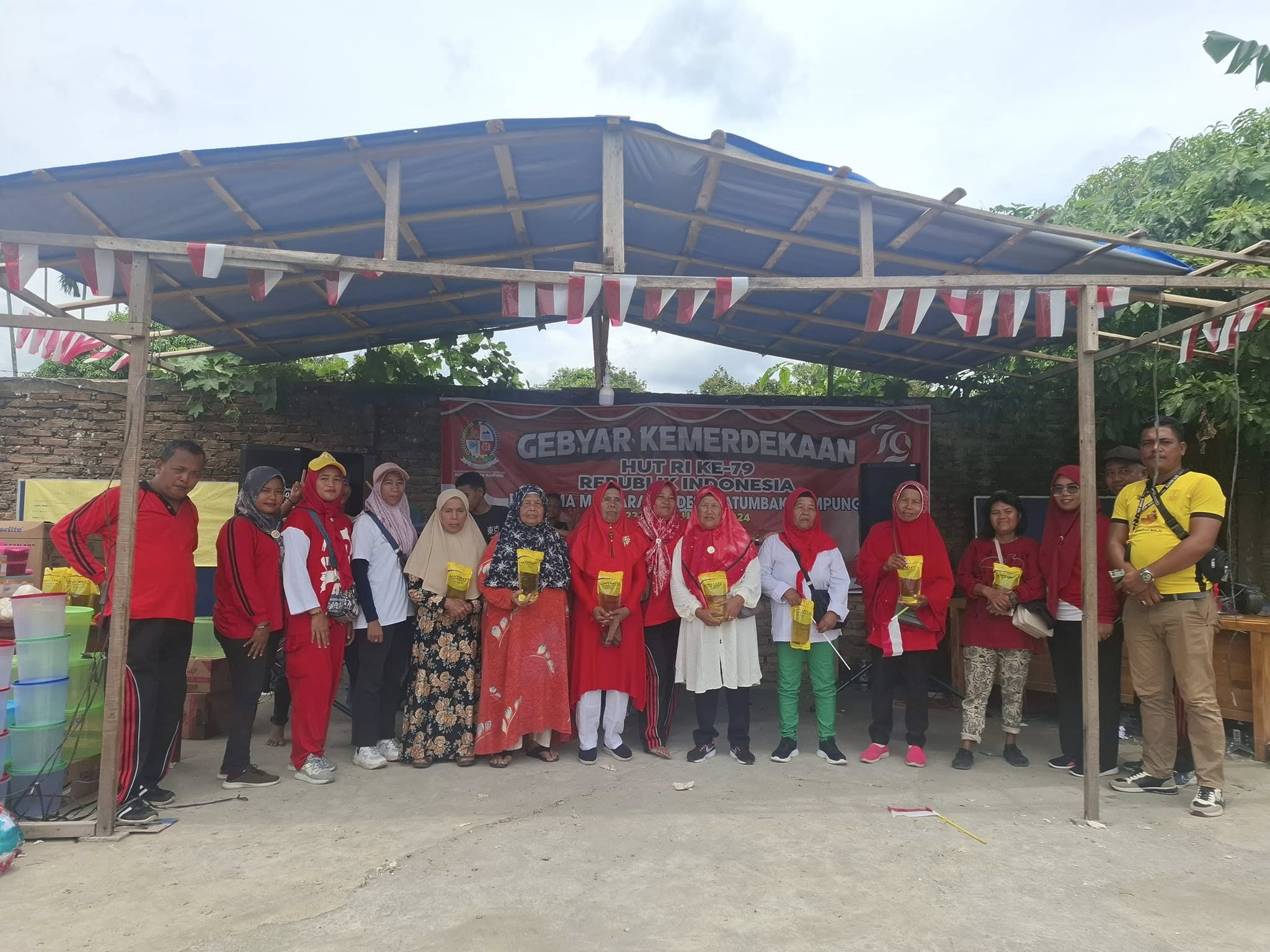 Gebyar Kemerdekaan HUT RI ke-79 di Desa Patumbak Kampung
