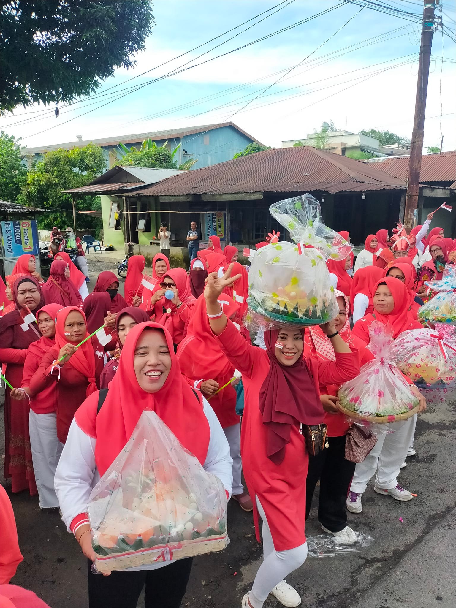 Peringatan HUT RI ke-78 di Desa Patumbak Kampung